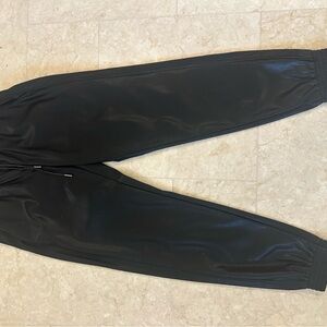 Zara Black Track Pants Sleek Minimalist Design